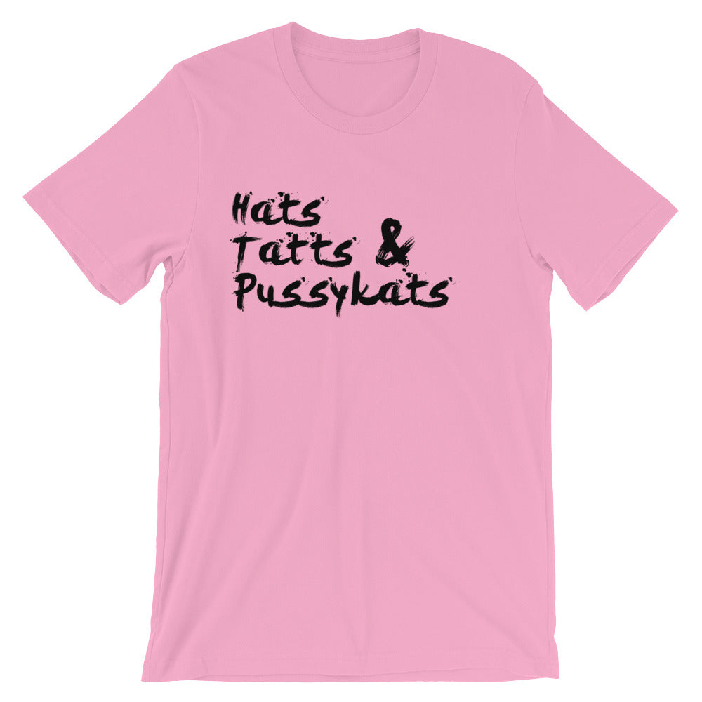 Hats Tatts & PussyKats Short-Sleeve Unisex T-Shirt