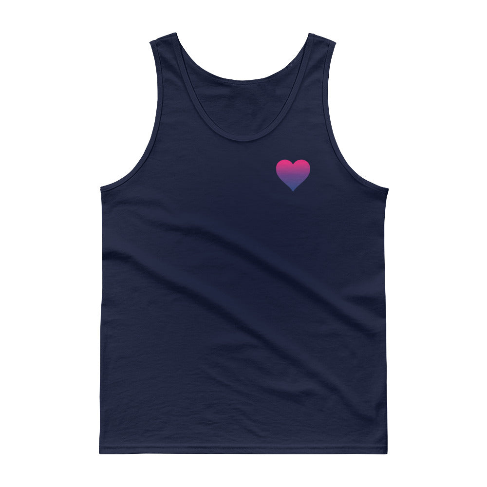 Bisexual Heart Tank Top