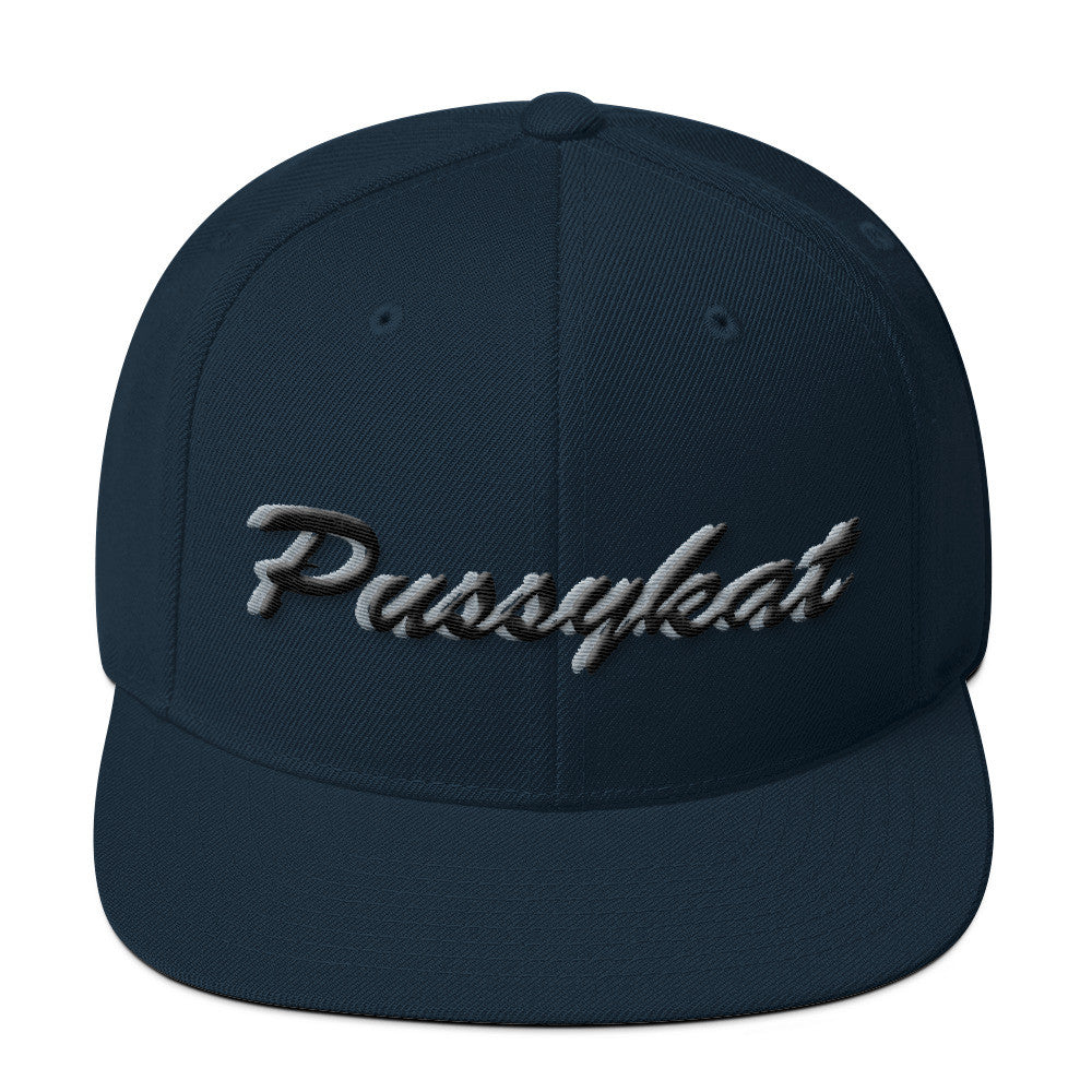 PussyKat Wool Blend Snapback
