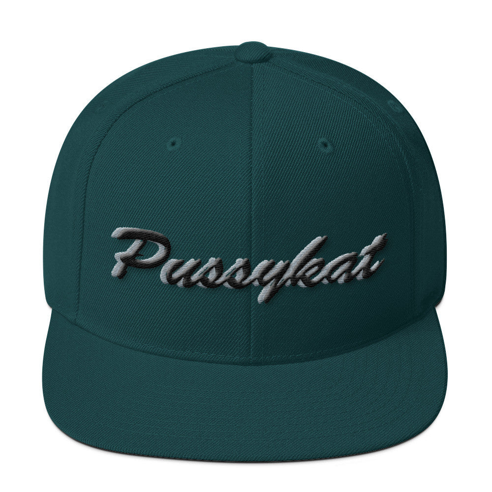 PussyKat Wool Blend Snapback