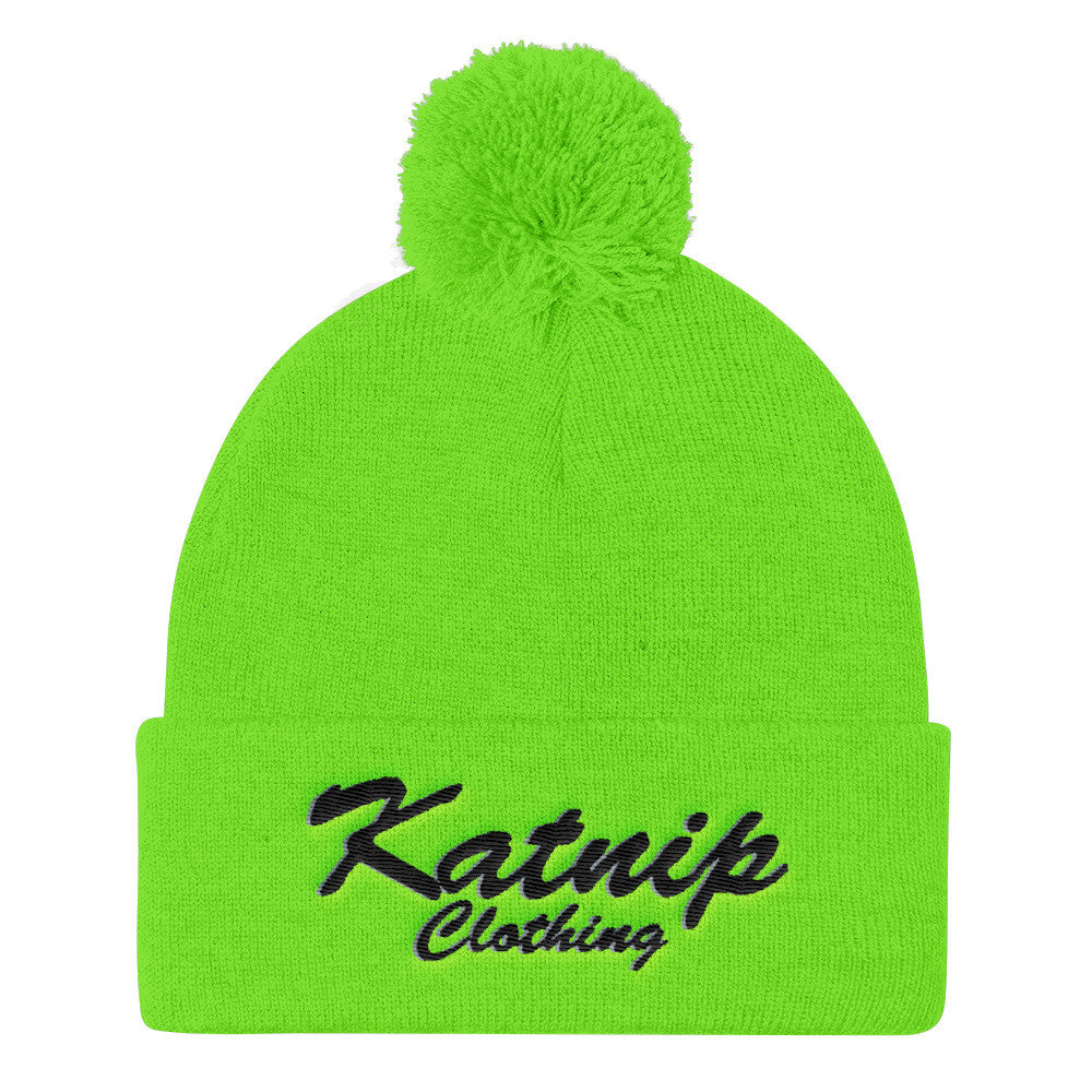 Katnip Clothing Pom Pom Knit Cap