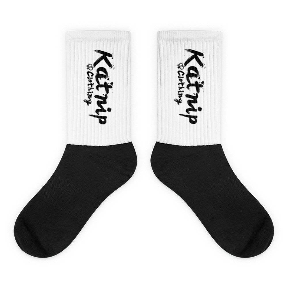 Black foot socks
