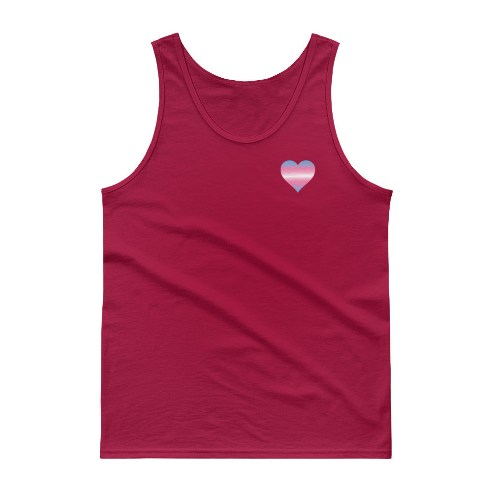 Transgender Heart Tank Top