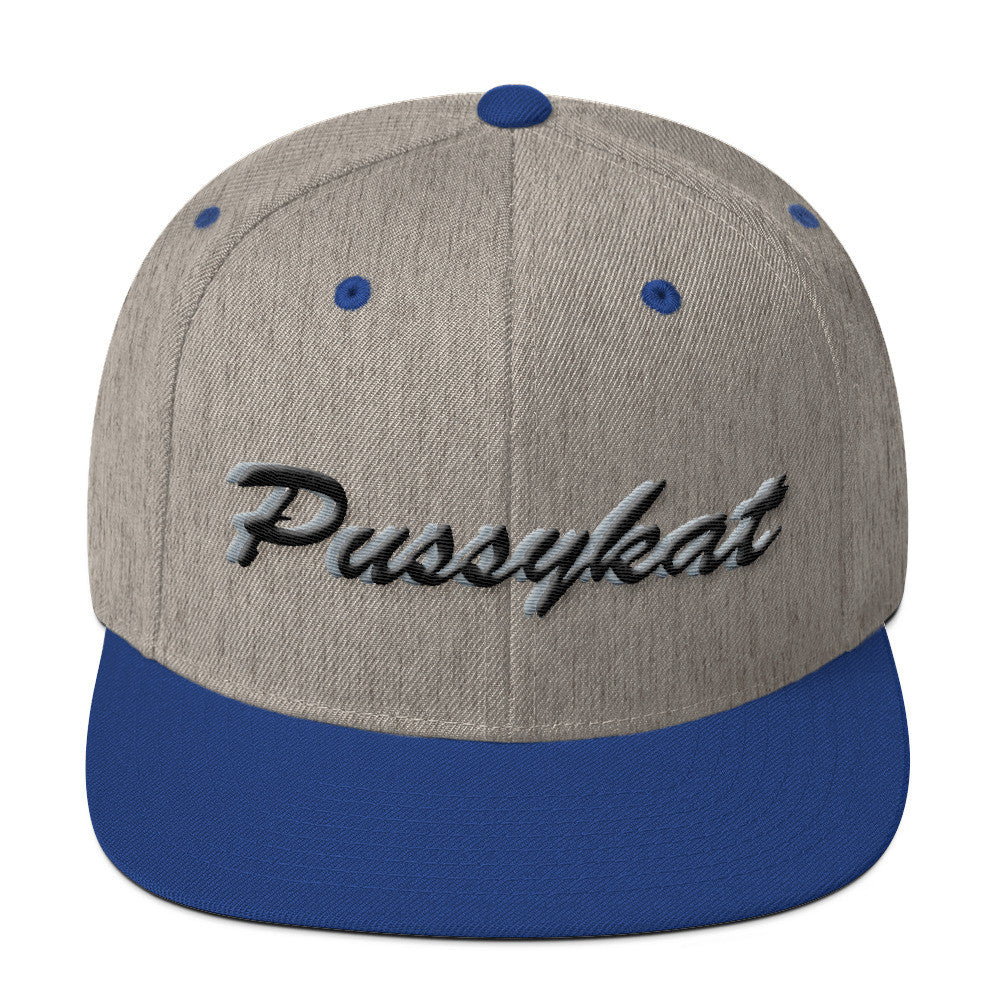PussyKat Wool Blend Snapback
