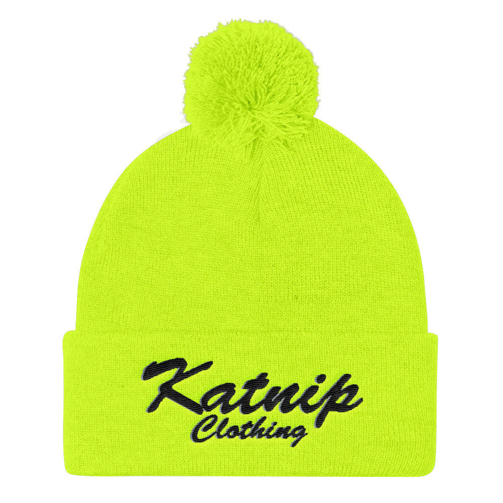 Katnip Clothing Pom Pom Knit Cap