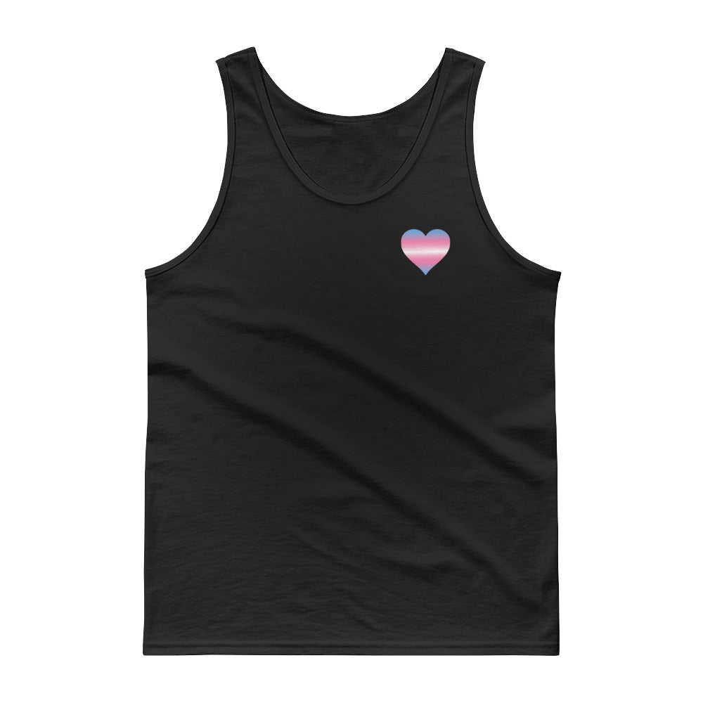 Transgender Heart Tank Top