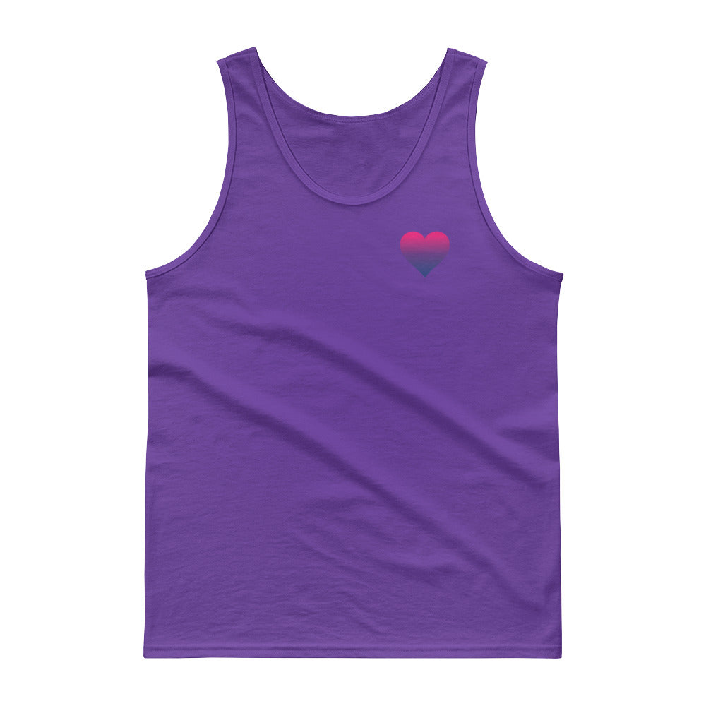 Bisexual Heart Tank Top