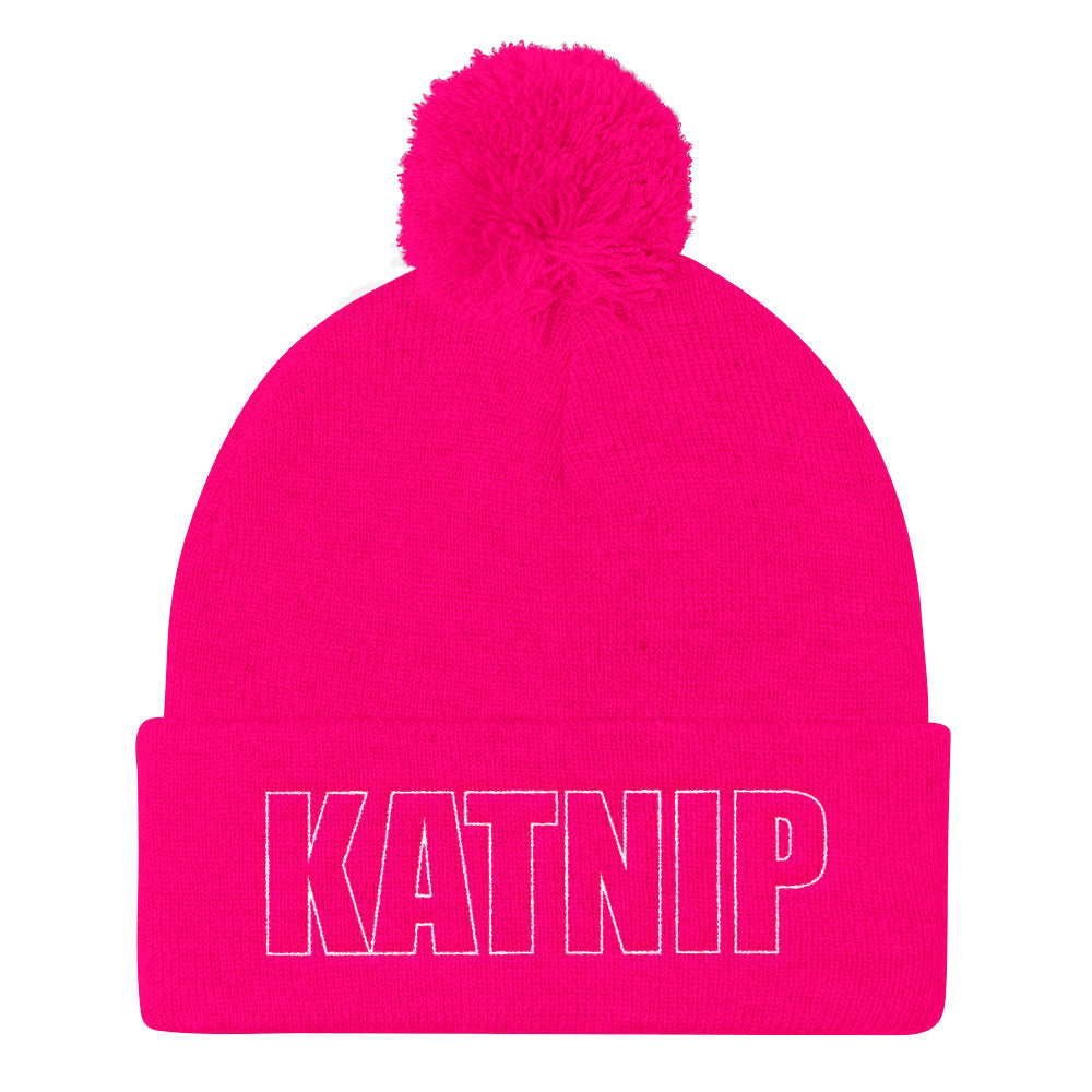 Katnip Pom Pom Knit Cap