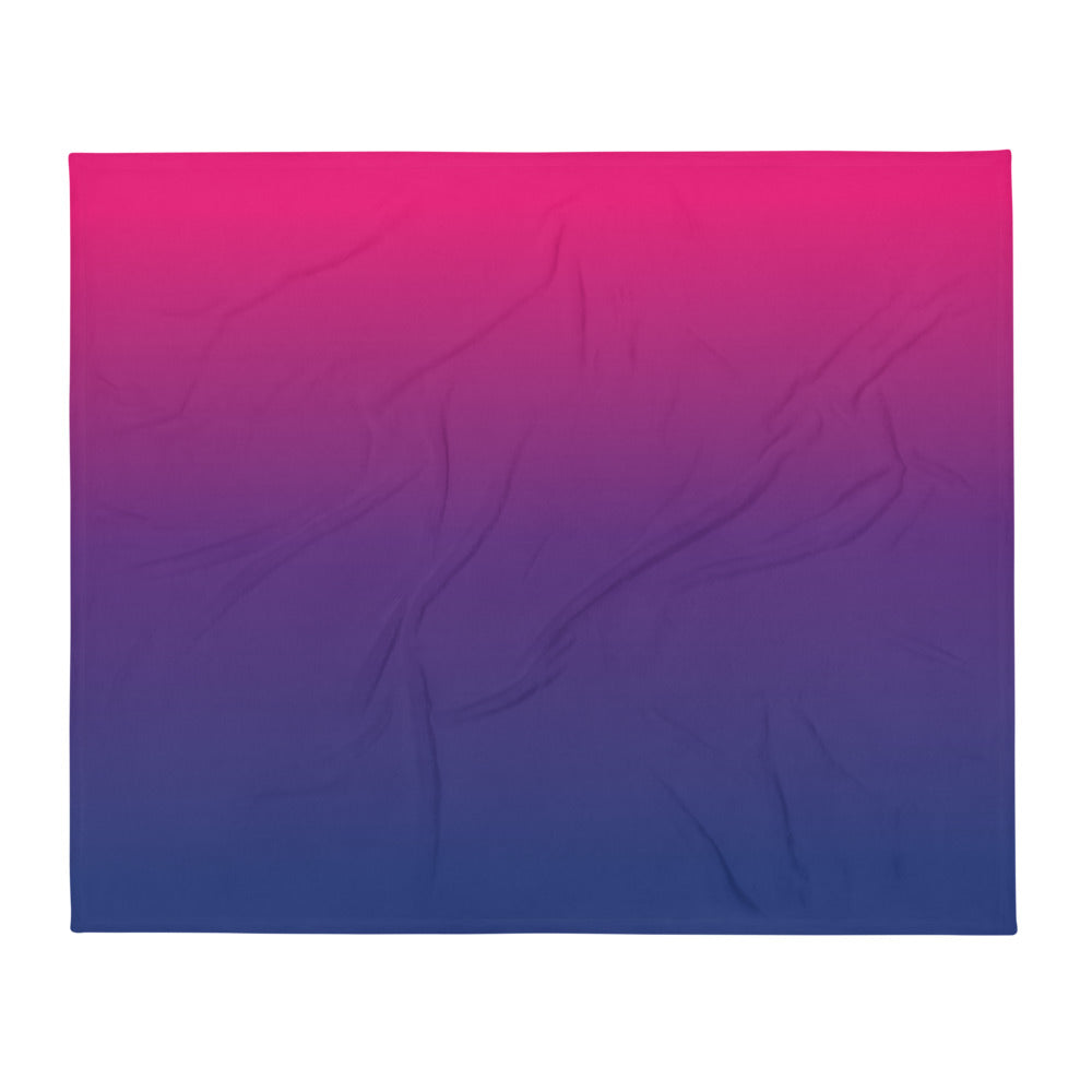 Bisexual Throw Blanket