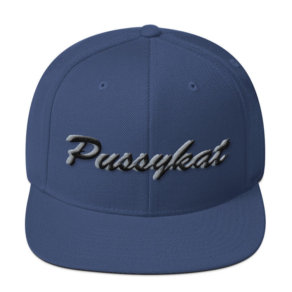PussyKat Wool Blend Snapback