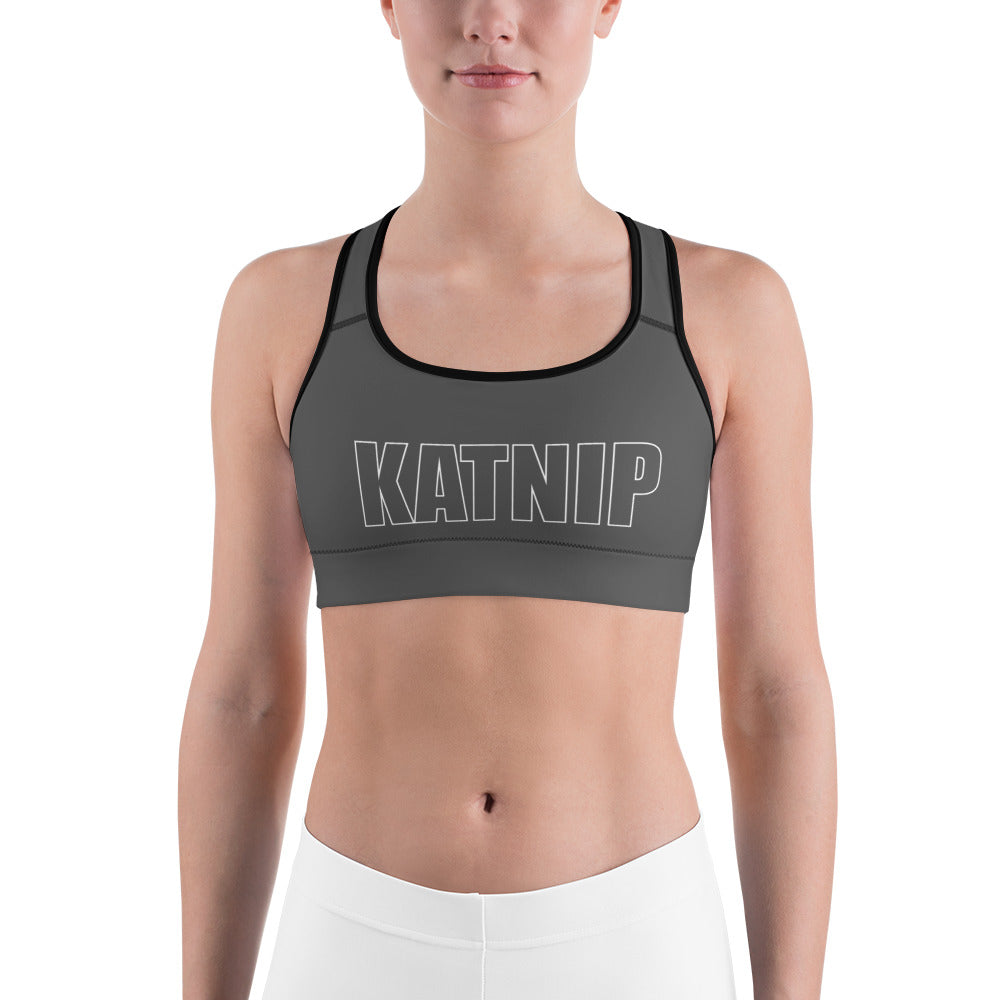 Katnip All-Over Print Sports Bra