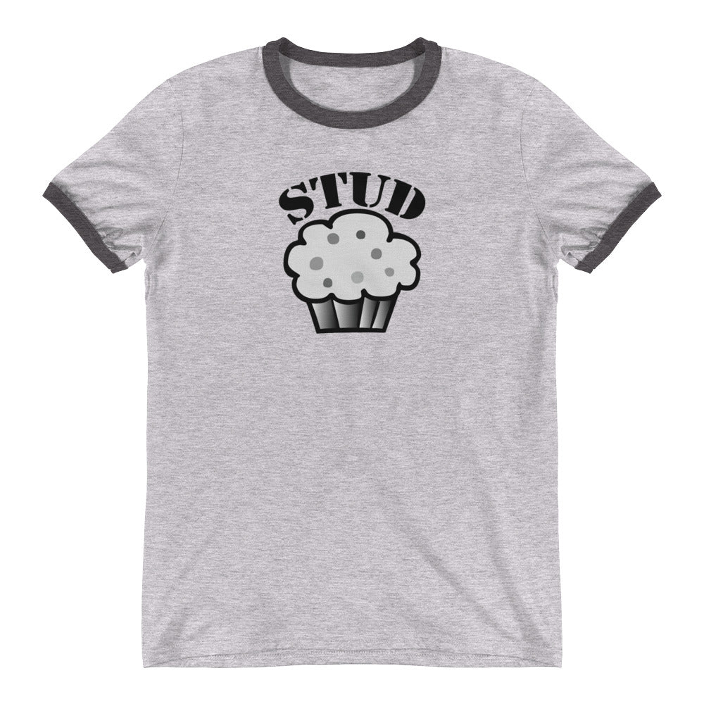 Stud Muffin Ringer T-Shirt