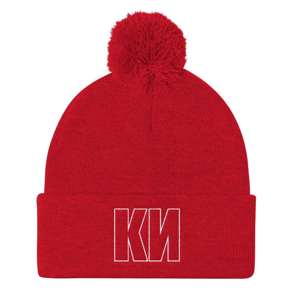 KN Pom Pom Knit Cap