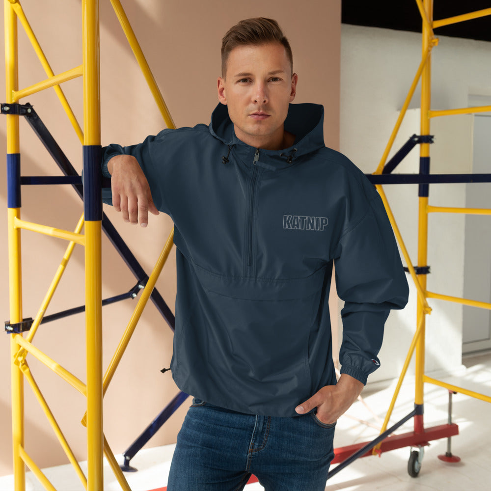 Katnip Embroidered Champion Packable Jacket