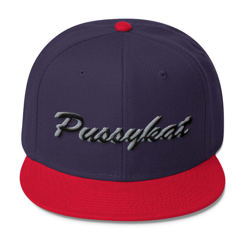 PussyKat Wool Blend Snapback