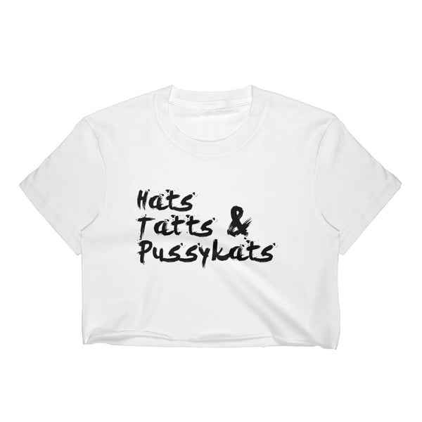 Hats Tatts & PussyKats Women's Crop Top
