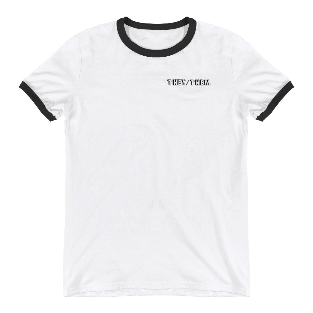They/Them Ringer T-Shirt