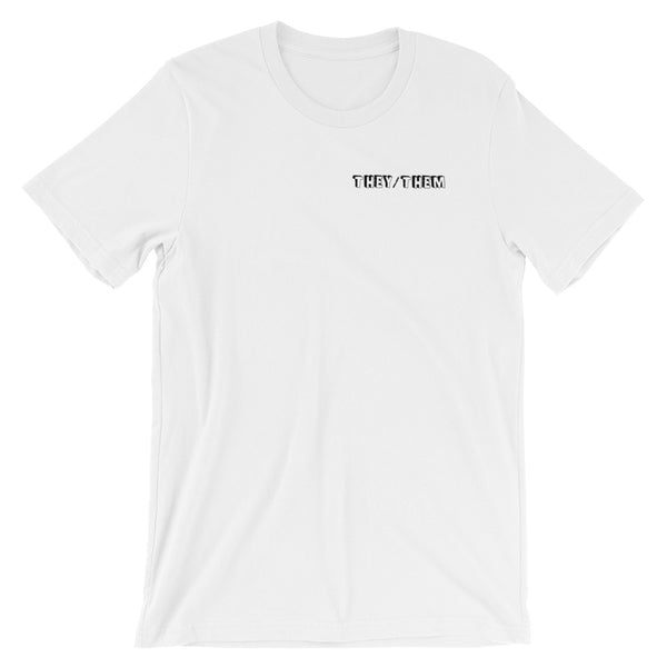 They/Them Short-Sleeve Unisex T-Shirt