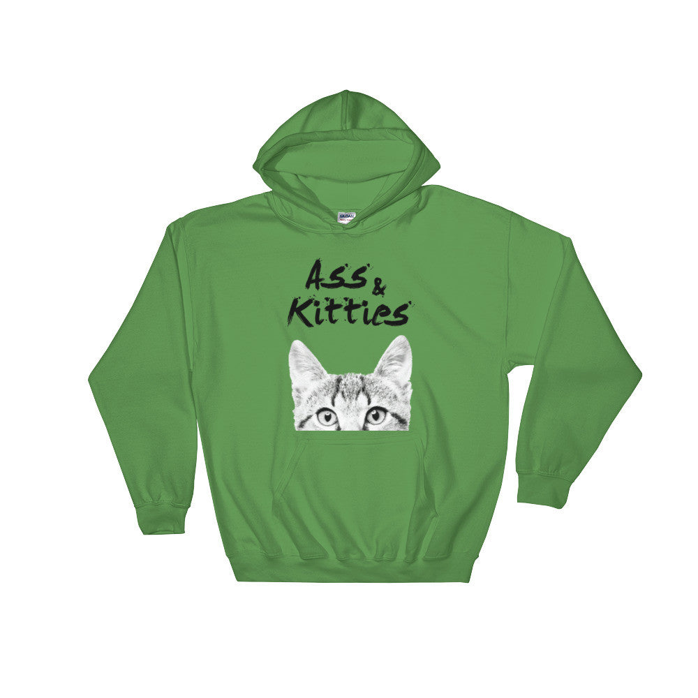 Ass & Kitties Hooded Sweatshirt