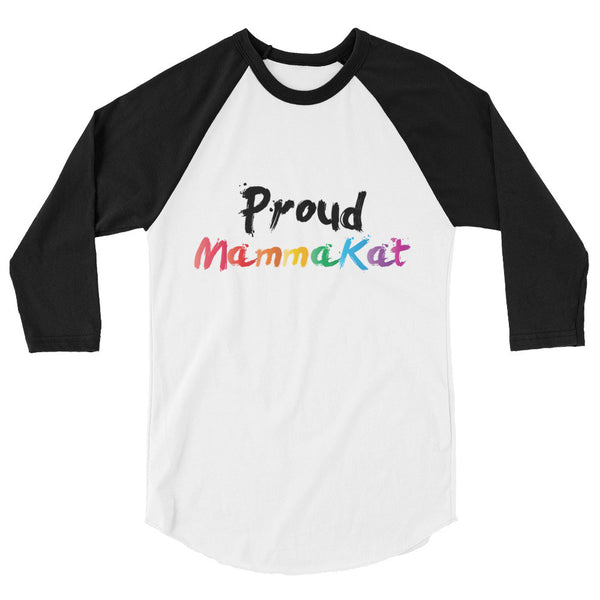 MammaKat 3/4 sleeve raglan shirt